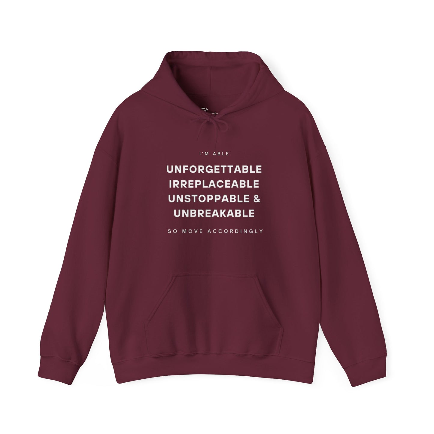 I Am Unbreakable Hoodie