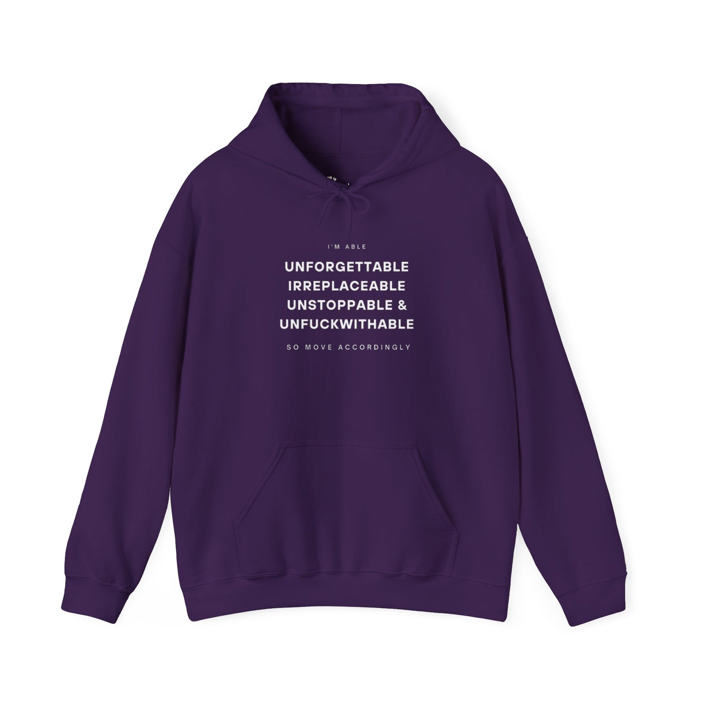 I Am Unf*ckwithable Hoodie