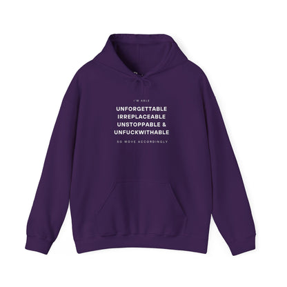 I Am Unf*ckwithable Hoodie