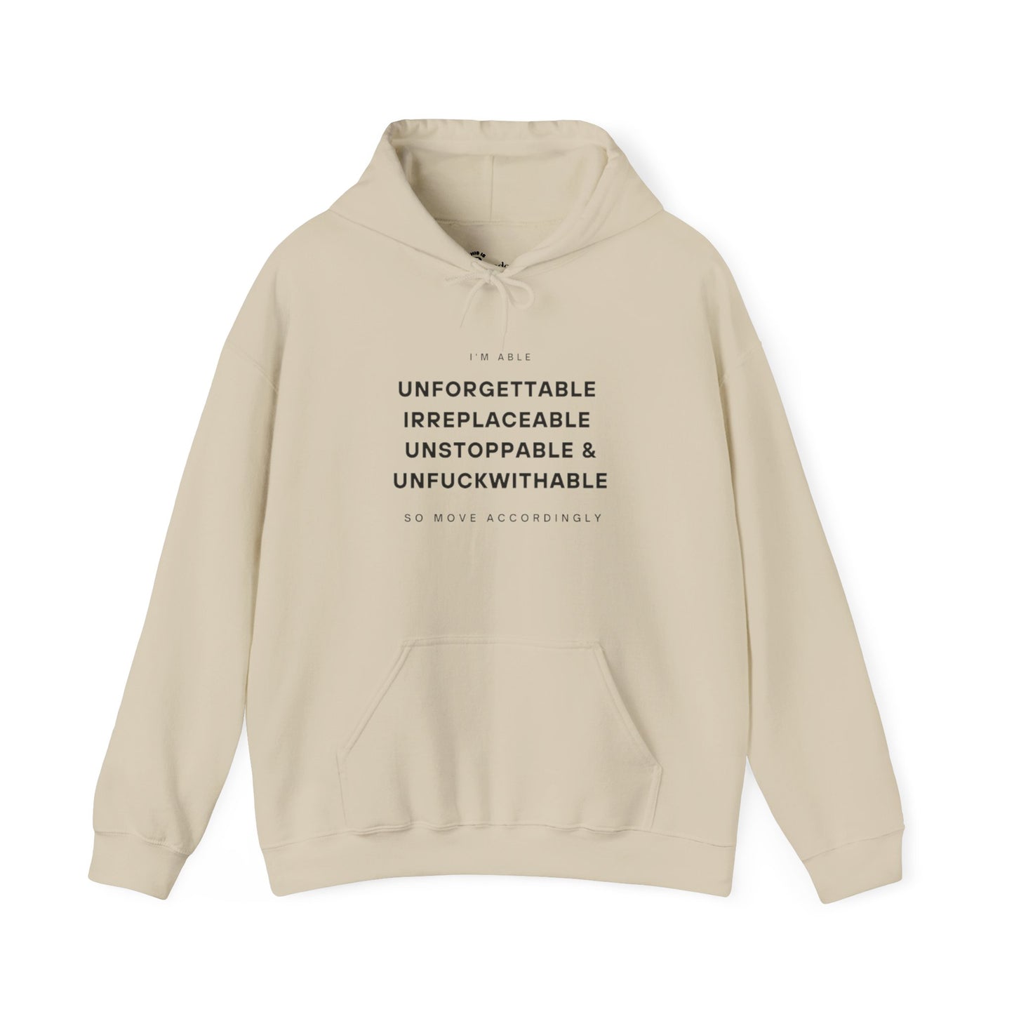 I Am Unf*ckwithable Hoodie