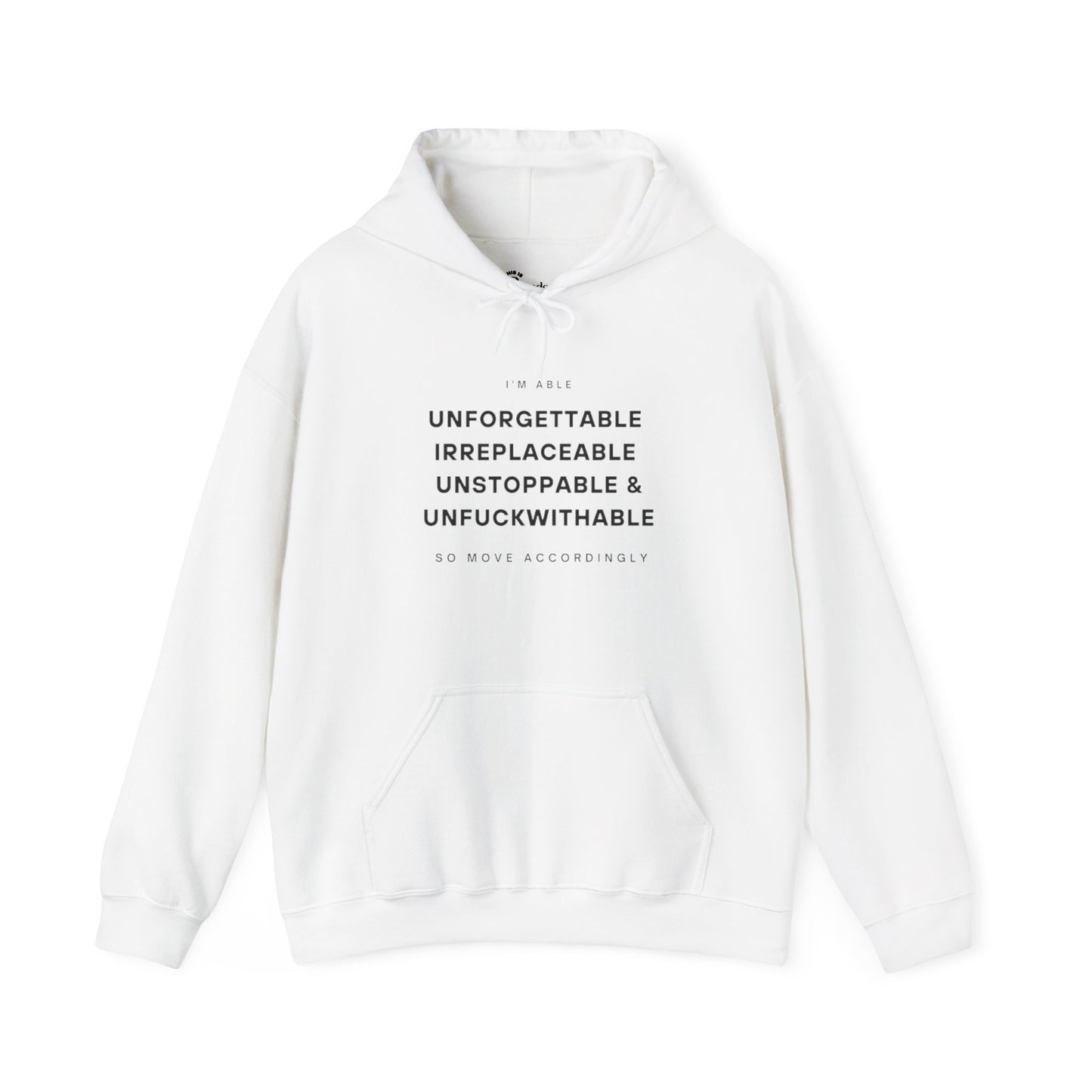 I Am Unf*ckwithable Hoodie